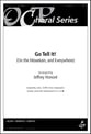 Go Tell It SATB choral sheet music cover